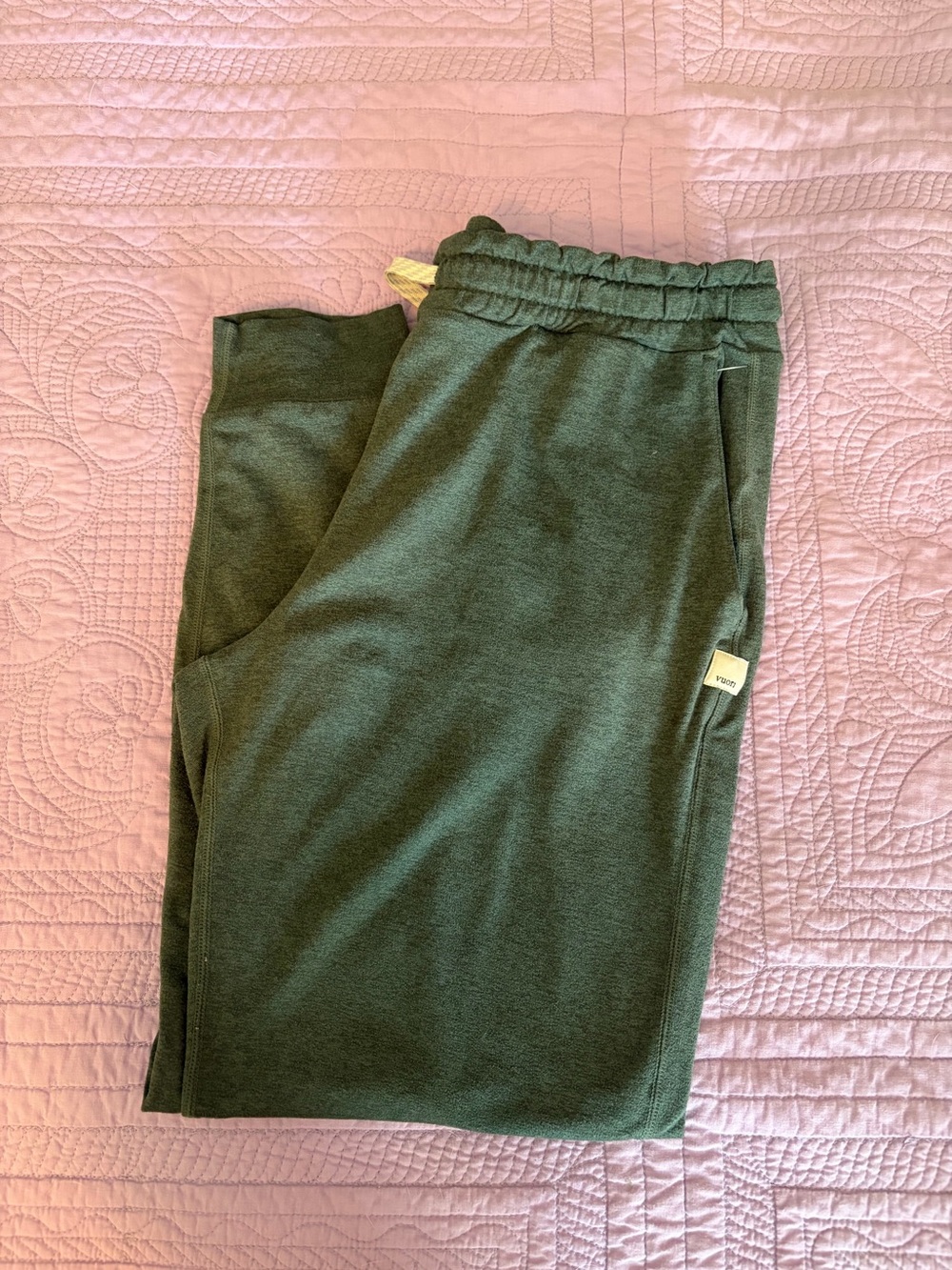 Vuori Jogger Green Size Small